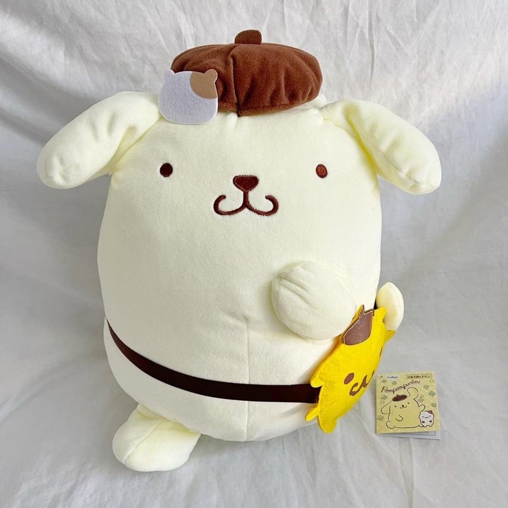 Pompompurin - Cute Japanese Plushie - Pouchette Going Out Plush (NWT)